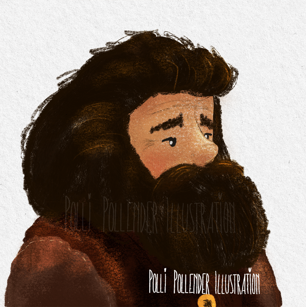 Hagrid - Harry Potter Series - by Polli Pollender