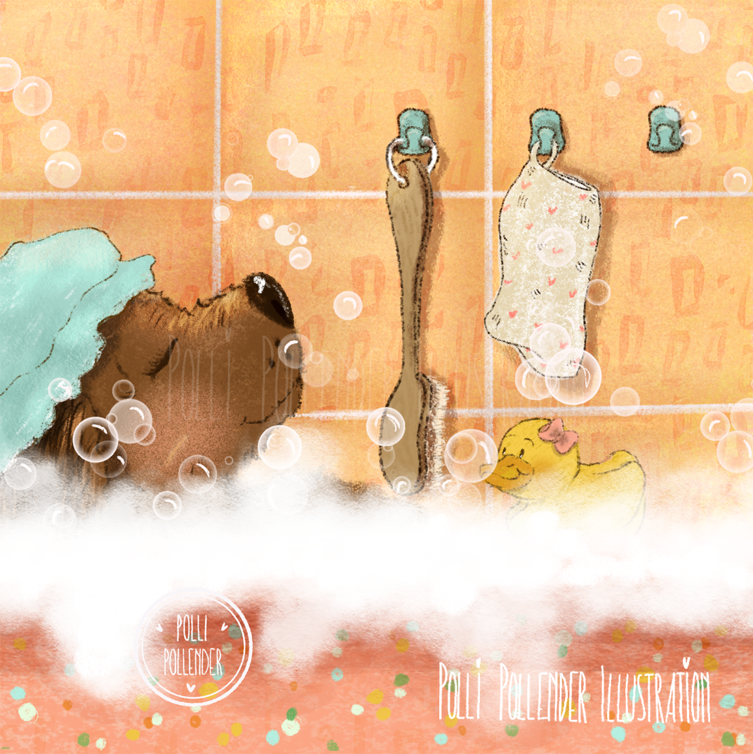 The Orange Series - Bubble Bath - by Polli Pollender